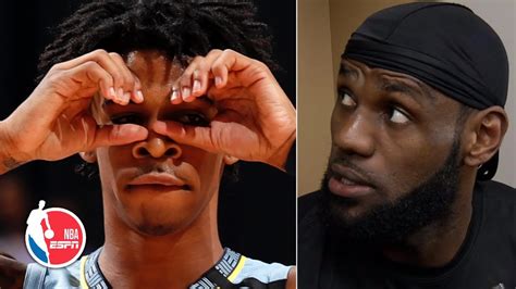 Lebron James Shouts Out Ja Morant After His Dominating Performance Vs