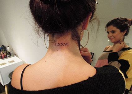 Collection by alishba • last updated 4 days ago. Selena Gomez shows off new neck tattoo