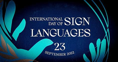 International Day Of Sign Language History Significance Theme And