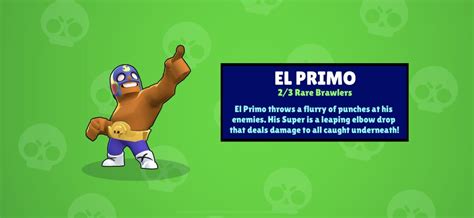 El primo throws a flurry of punches at his enemies. Brawl Stars: Hands down, the best new mobile game of 2018 ...