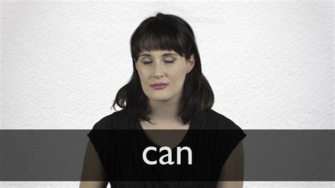 How To Pronounce Can In British English Youtube