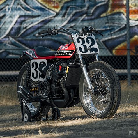 Yamaha Tz750 Flat Track Racer By Jeff Palhegyi The Garage Cafe