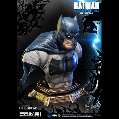The dark knight rises to me is a more fun and action filled movie that you can sit back a bit more. Batman The Dark Knight Returns Blue Version Bust