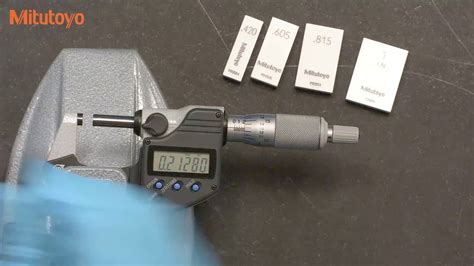 Outside Micrometer Calibration How To Calibrate Youtube