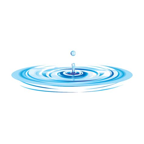 Water Ripple, Blue Water Ripple, Transparent Water Ripple PNG and PSD png image