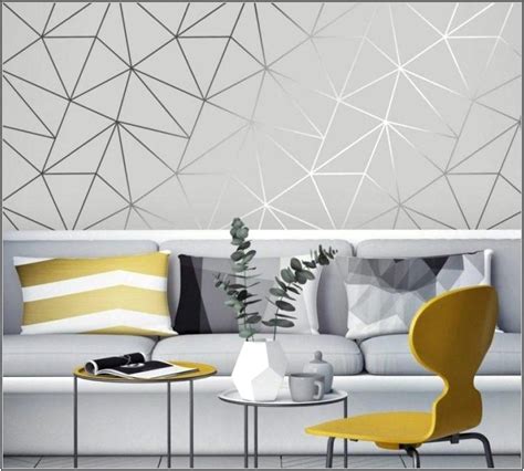 Walpaper Ruang Tamu Minimalis Kombinasi Gambar Design Rumah