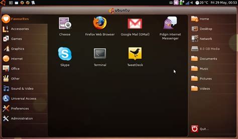 Ubuntu Netbook Remix Unr Running On Acer Aspire One Prett Flickr