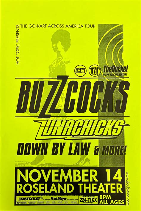 Buzzcocks Concert Posters Values Gocollect Buzzcocks