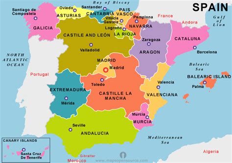 Physical map of spain showing major cities, terrain, national parks, rivers, and surrounding countries with international borders and outline maps. Bullfighting in Spain