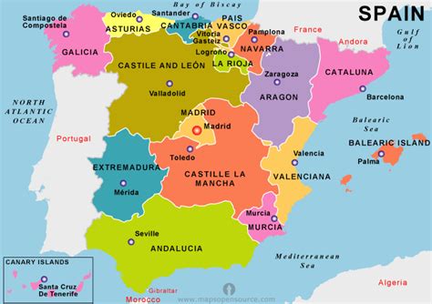 View a variety of spain physical, political, administrative, relief map, spain satellite image, higly detalied maps, blank map, spain world and earth map, spain's regions. Bullfighting in Spain