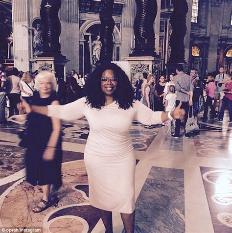Oprah Winfrey Works Off Italys Pasta With Gayle King At Houston Gym
