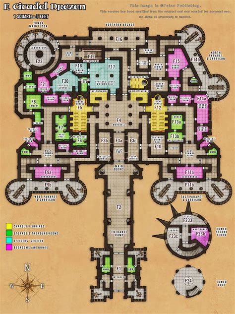 Pathfinder Prison Map