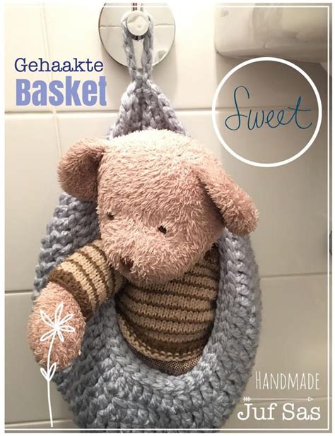 Hanging Basket Handmade By Juf Sas Met Gratis Haakpatroon Gratis