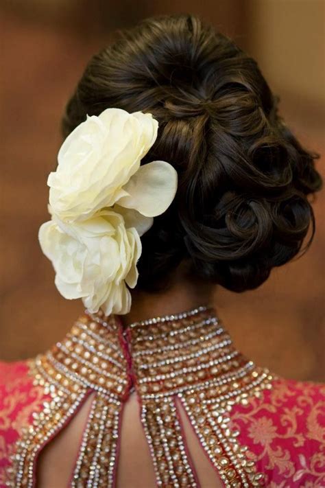 Desi Bridal Hair Indian Hairstyles Indian Wedding Hairstyles Indian