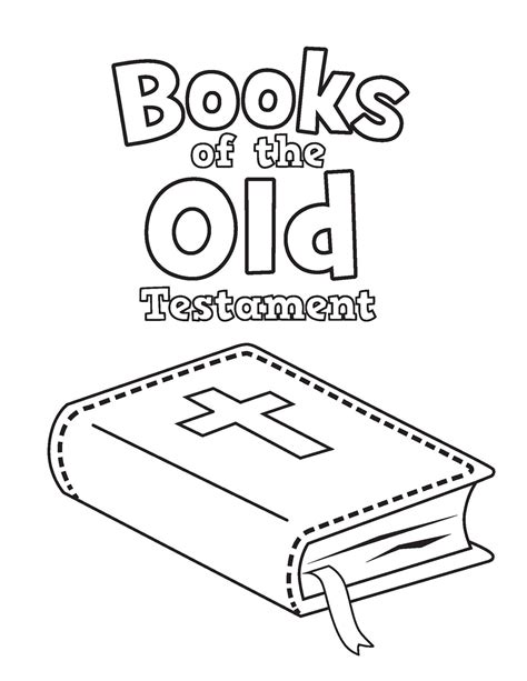 Books Of Bible Printable Coloring Pages