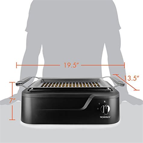 Tenergy Redigrill Smoke Less Infrared Grill Indoor Grill Heating