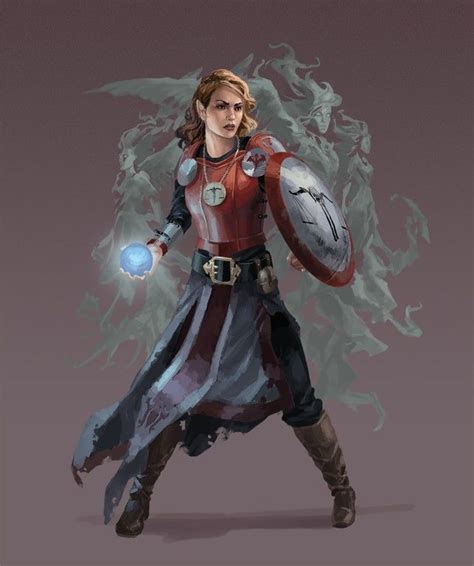 Elven Cleric By Phill Art Imaginaryclerics Dungeons And Dragons