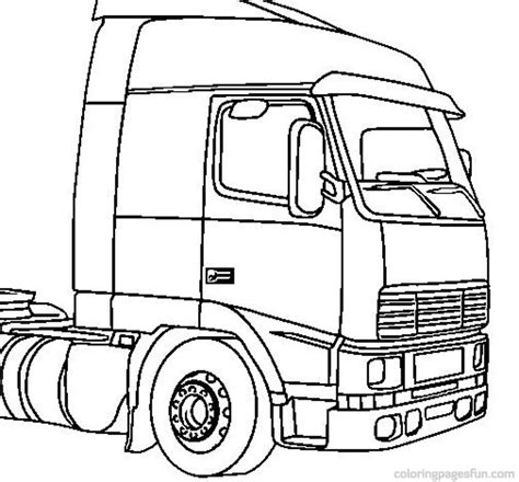Sélection de dessins de coloriage camion à imprimer sur LaGuerche.com