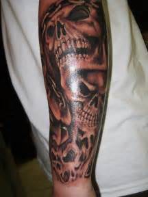 Skull Sleeve Tattoos For Men Skull Sleeve Skull Sleeve