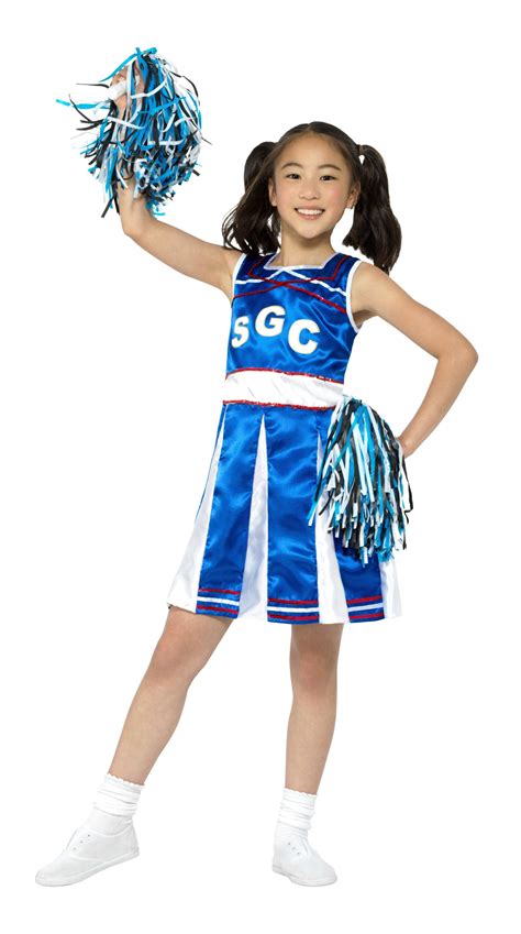 Kids Cheerleader Costume Blue