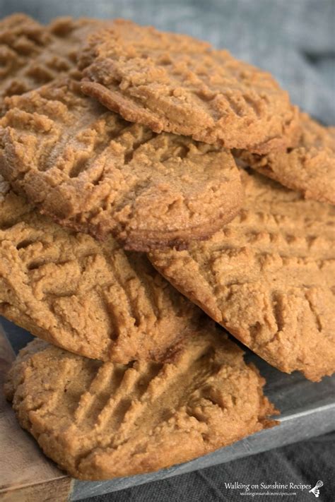 Find delicious recipes using splenda® sweeteners to reduce calories from sugar. Sugar Free Cookie Recipe With Splenda : Sugar Free Peanut Butter Cookies Walking On Sunshine ...