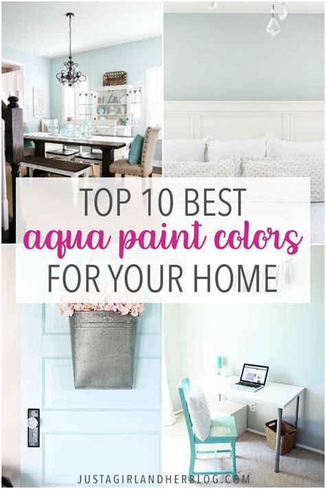 Aqua Paint Colors Can Be Tough To Sort Through To Find The Perfect