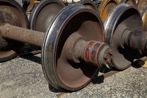 Train Wheels And Axles David Brossard Flickr