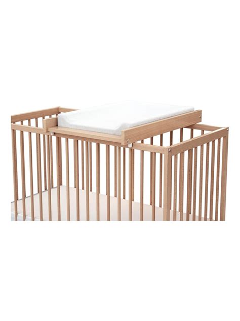 Plan Langer Amovible Avec Matelas Pour Lit B B Bois Essentiel