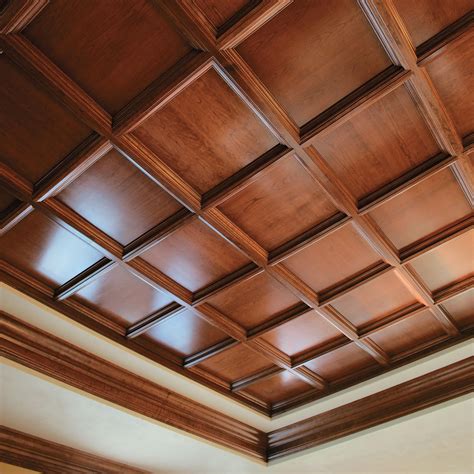 The grid is then filled in with ceiling tiles, which are primarily made from. Wood Modern Drop Ceiling Tiles System | Wood ceiling ...