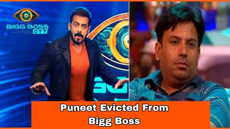 Bigg Boss Ott Season 2 First Eviction Puneet Superstar Evicted From Bigg Boss Ott 2 Youtube