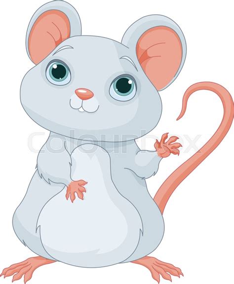 Illustration Of Cute Mice Stock Vector Colourbox