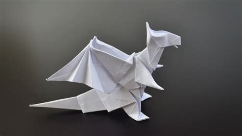 Printable Origami Dragon