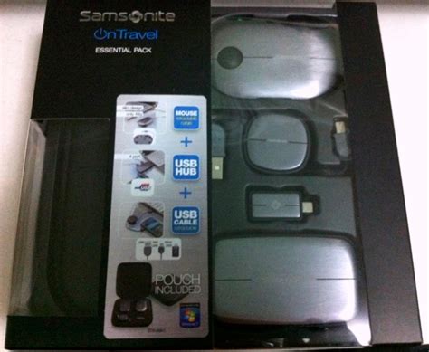 Samsonite On Travel Pack Essential Pc Accessories Gadget Review