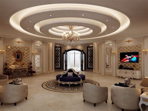 Lobby Arabic Style Pop False Ceiling Design False Ceiling Design