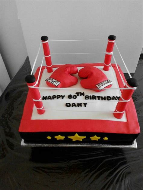 Boxing Ring Cake Ring Cake Themed Cakes Sport Cakes