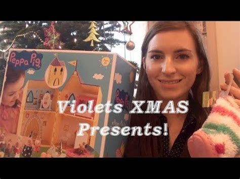 Violets Christmas Presents Vlogmas Day Youtube