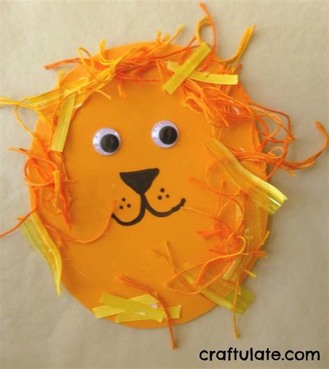 Lion Crafts For Toddlers Lion Craft Toddler Crafts Animal Crafts