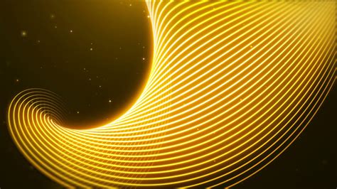 Abstract Gold Stream Background Loop Stock Motion Graphics Sbv