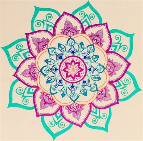 1001 Ideas De Dibujar Mandalas Fáciles E Interesantes Mandala