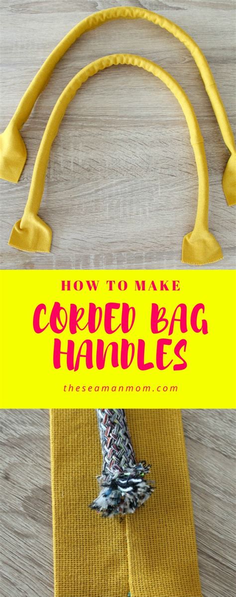 How To Make Corded Bag Handles Tutorial The Art Of Mike Mignola