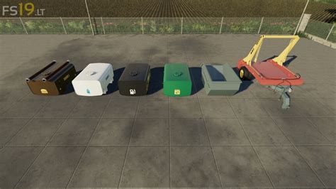 Lizard Rn 8012 Trailer And Containers Pack V 10 Fs19 Mods Farming