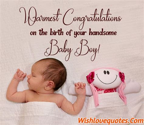 90 Congratulations Message For Baby Boy Wishlovequotes
