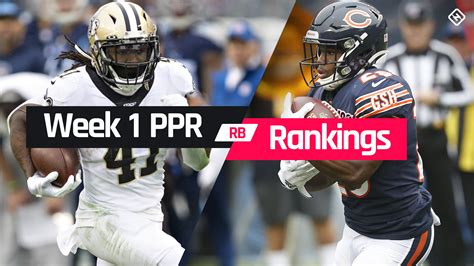 They don't catch passes, so they. Week 1 Fantasy Soccer Working Again PPR Rankings ...