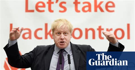 Boris Johnson On Brexit We Can Be Like Canada Politics The Guardian