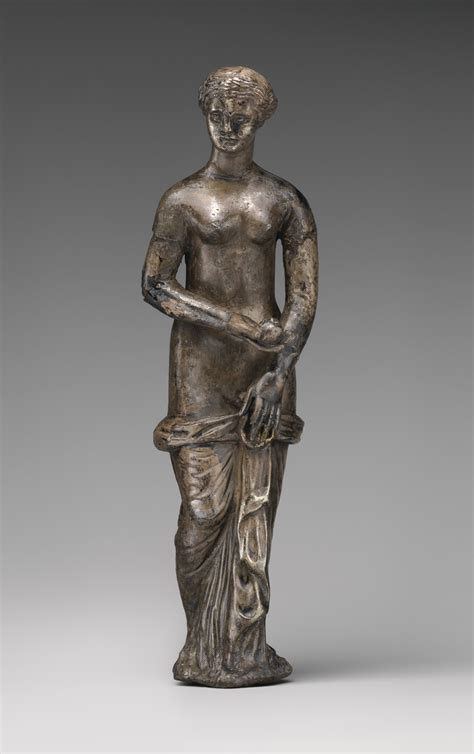 Silver Statuette Of Venus Roman Early Or Mid Imperial The