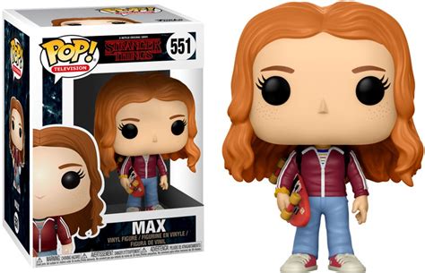 Funko Stranger Things Pop Television Max With Skateboard Vinyl Figure