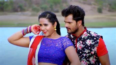 Khesari Lal Yadav And Kajal Raghwanis Romantic Song Goes Viral Earns More Than 3 Crore Views