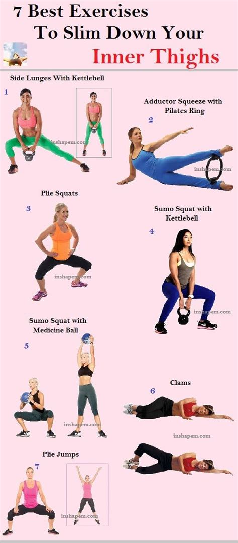 7 Best Exercises To Slim Down Your Inner Thighs Inshape Magazine
