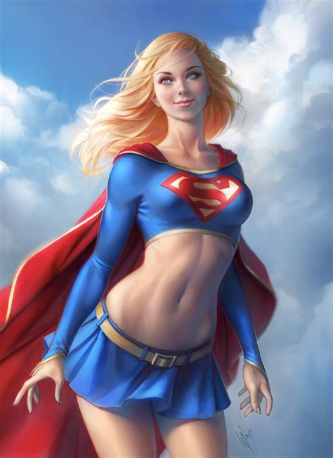Supergirl Bikini Art