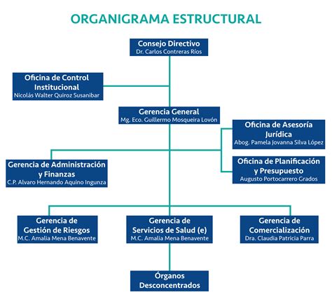 Organigrama Estructural Sisol Salud